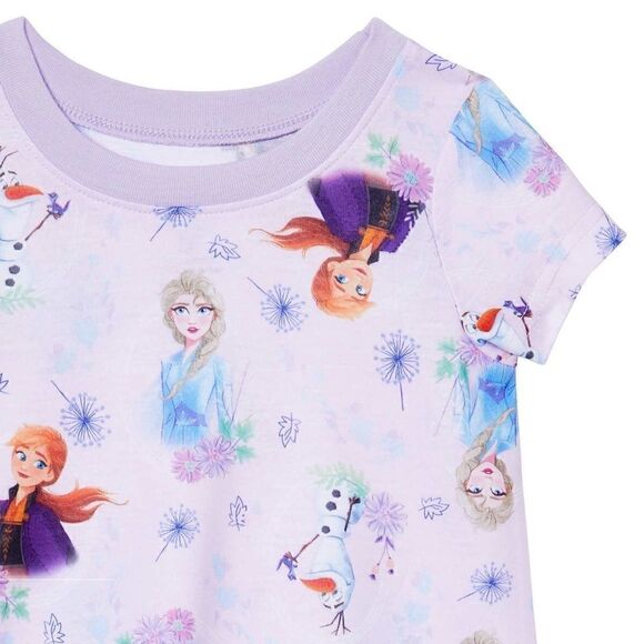 NEW! NWT DISNEY FROZEN PJ Night Gown 3 Piece set - Picture 6 of 7